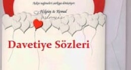 Davetiye Sözleri