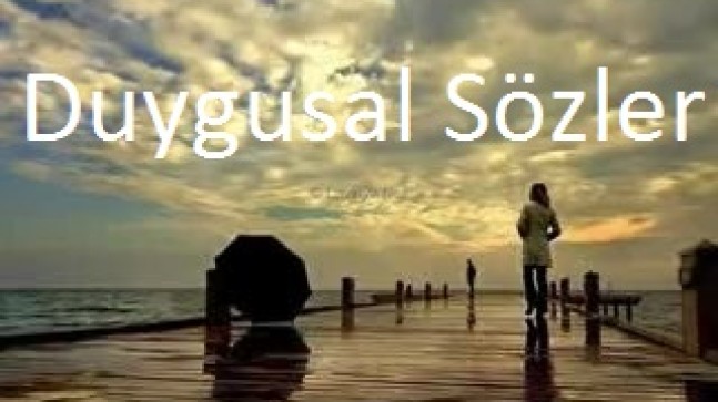 Duygusal Sözler