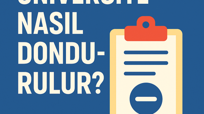 Üniversite Nasıl Dondurulur? (Güncel Rehber)