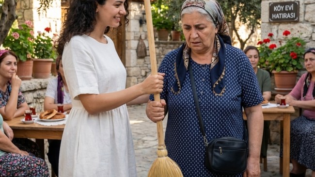 Zengin Kılıklı Gelinin Yalanını 2 Milyonluk Senetle Ortaya Çıkaran Temizlikçi Anne