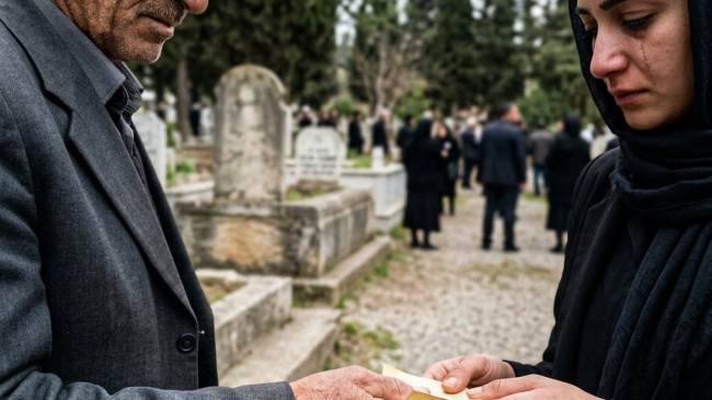 DEDEMİN CENAZESİNDE ELİME TUTUŞTURULAN O GİZEMLİ NOT: HEPİMİZİ ÖYLE BİR OYUNA GETİRDİ Kİ…