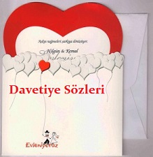 Davetiye Sözleri