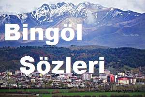 Bingöl Sözleri – Bingöl Komik Sözler