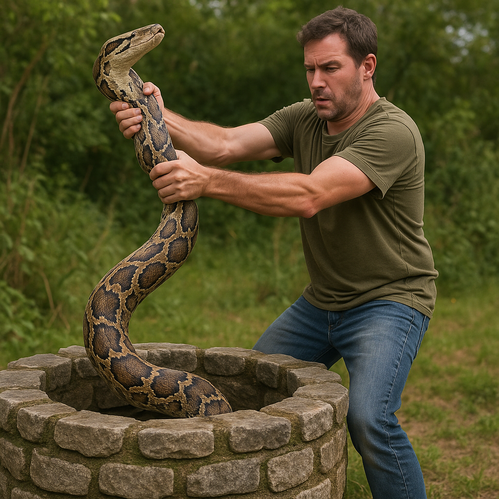 Kuyudan Çıkan Tehlike: “Az Kalsın Yılan Sokacaktı!”