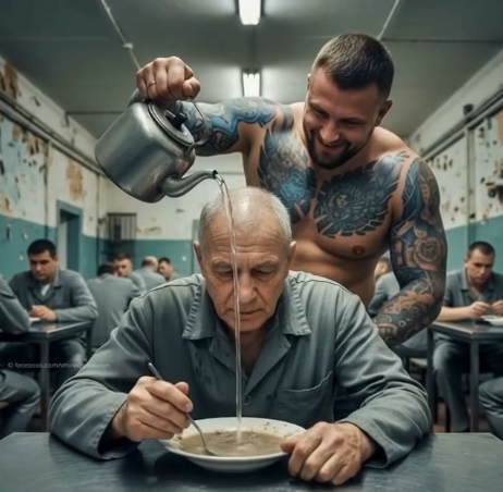 Hapisteki Serseri, Yaşlı Adamla Alay Ediyordu… Fakat Bir Dakika Sonra Ne Olacağını Bilmiyordu…