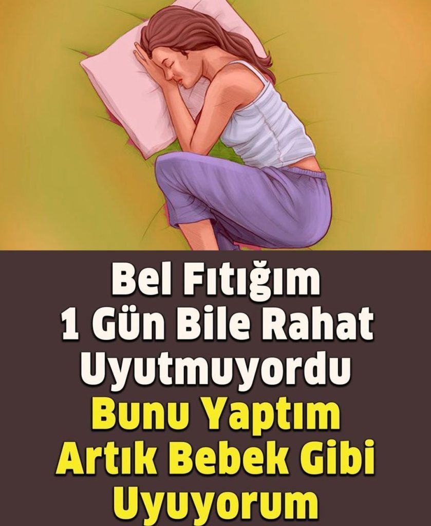 Bel Fıtığım 1 Gün Bile Rahat Uyutmuyordu