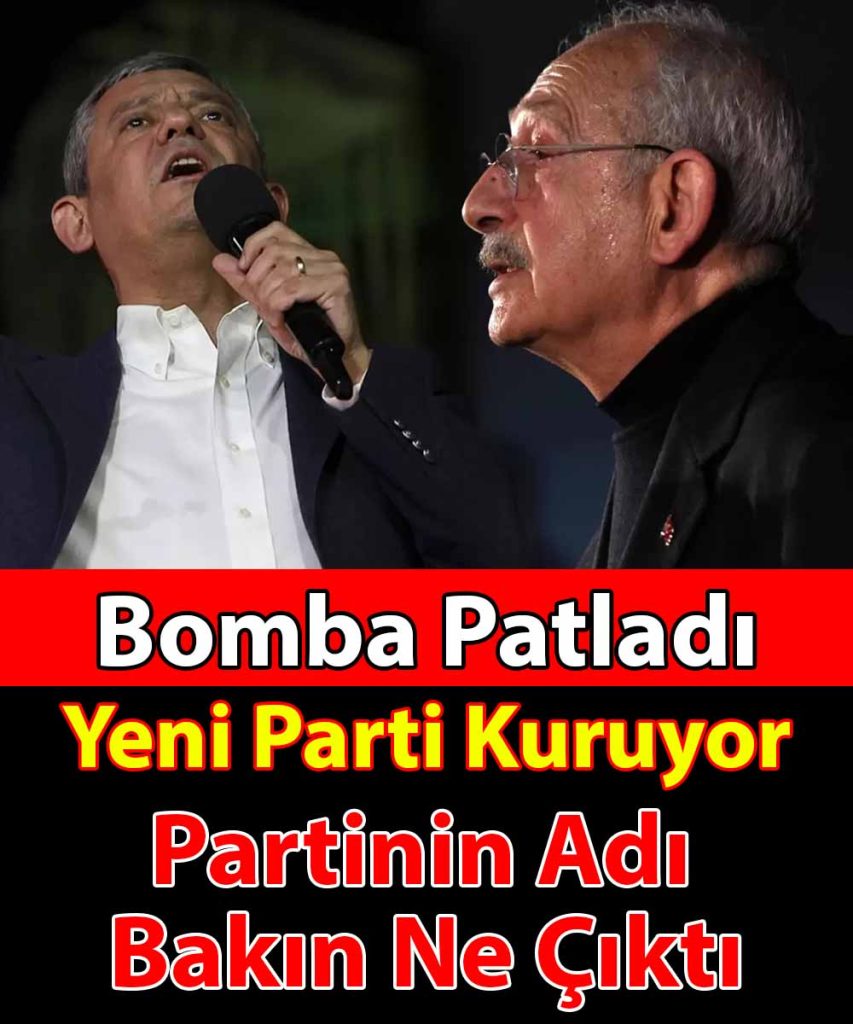 Kılıçdaroğlu’nun Yeni Partisi