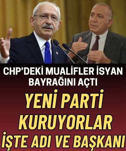 Yeni partisinin ismini defa duyurdu