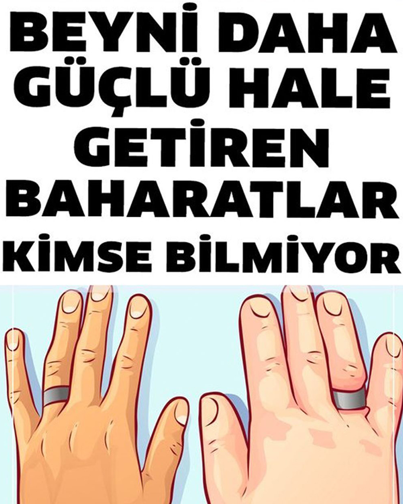 Bu Baharatlar Beyni Kuvvetlendiriyor Şişliklerden Kurtarıyor