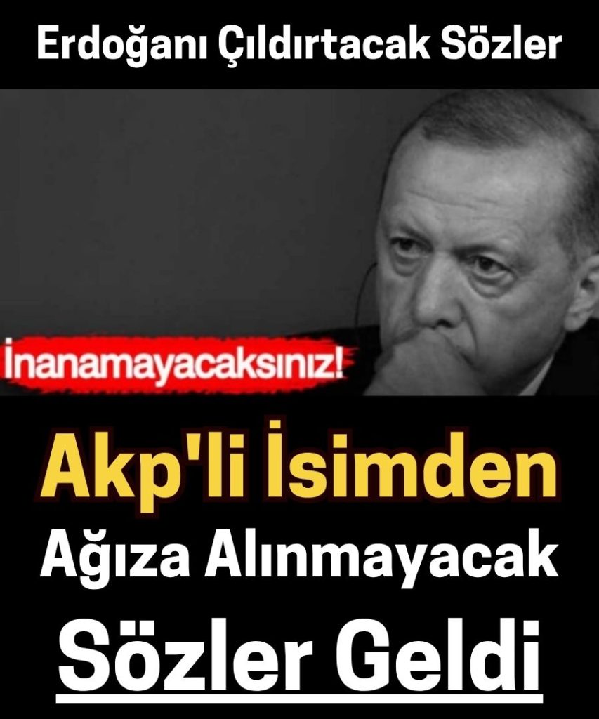 Erdoğan bu duruma kızacak