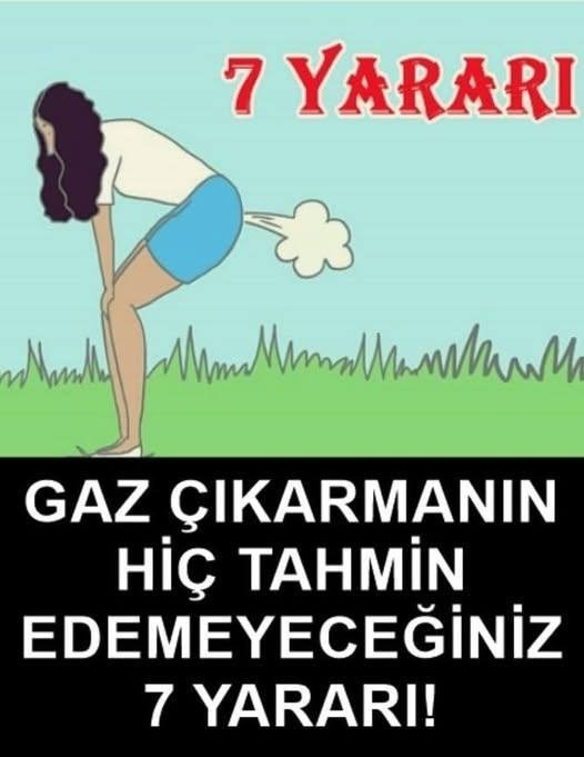 Gaz Çıkarmanın 7 Yararı