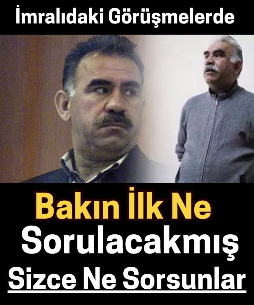 Sorulacak İlk Soru Belli Oldu