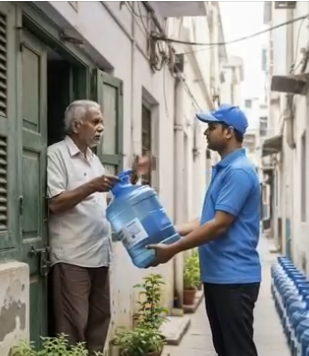 Yaşlı Bir Adam Günde 15 Şişe Su Sipariş Etti