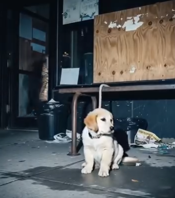 Gece Yarısı Bir Yavru Köpek