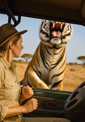 Savanada Tehlikeli Bir Karşılaşma