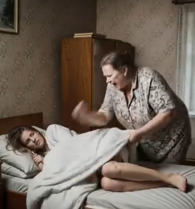 kayınvalidem hamile gelinine sertçe battaniyeyi çekip attı