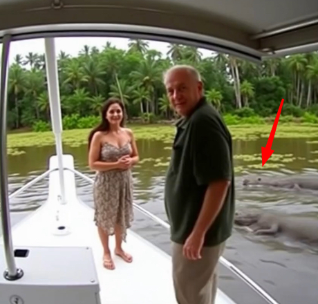 Gelinim beni iterken fısıldadı.Timsahların İçine İtti