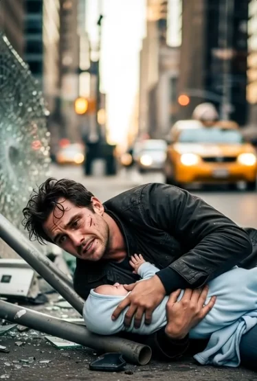 Beşinci kattaki bir pencereden bir bebeğin düştüğünü yakaladım ve herkes bana kahraman dedi.