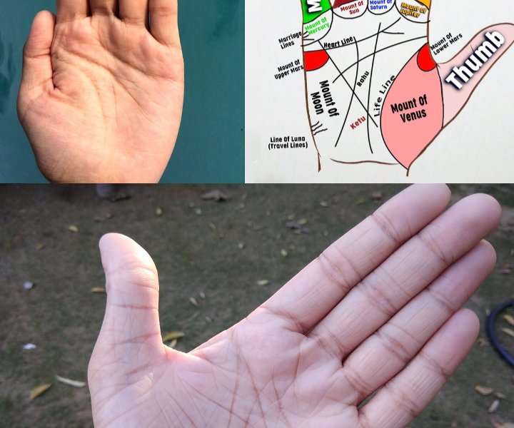 Hemen avucunuzun içini kontrol edin