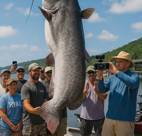 Balıkçılar denizden kocaman, garip bir balık çıkardılar