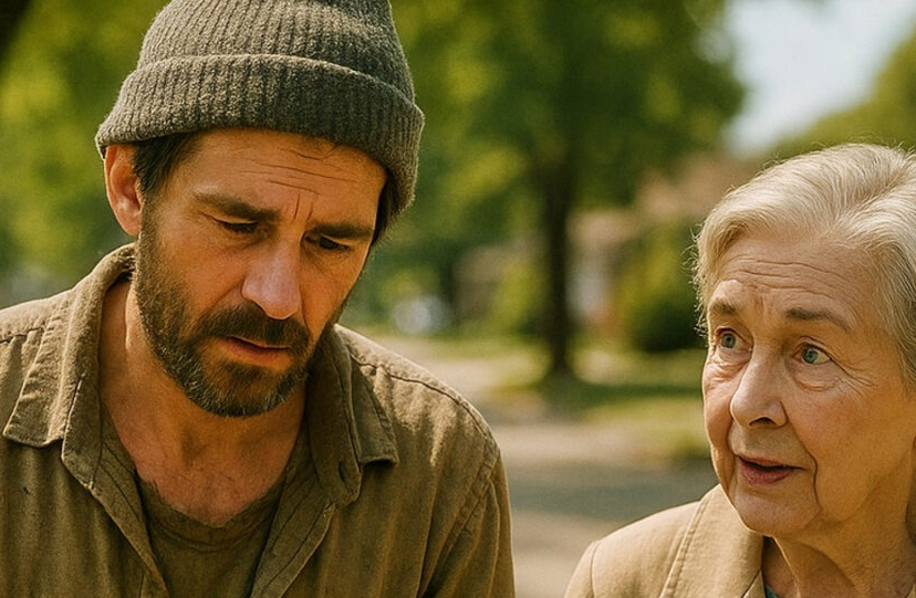 Evsiz bir adam bir emeklinin çantalarını taşımasına yardım etti. Ancak ertesi gün güvenlik görevlileri gelip onu aldı. Buldukları şey her şeyi değiştirdi.