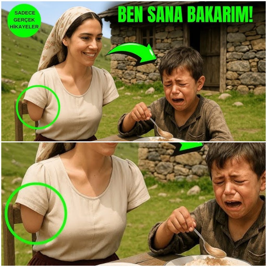 KOLSUZ Bir KADIN, Bir Dilenci ÇOCUĞU Büyüttü