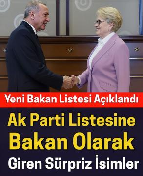 3 bakan görevden alınacak