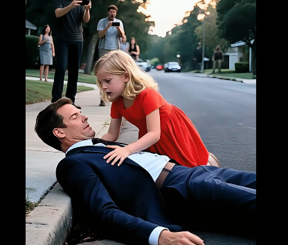 Her Şeyini Kaybetti ve Sokakta Yıkıldı – Ta ki Kırmızı Elbiseli Küçük Bir Kız Hayatını Kurtarana Kadar