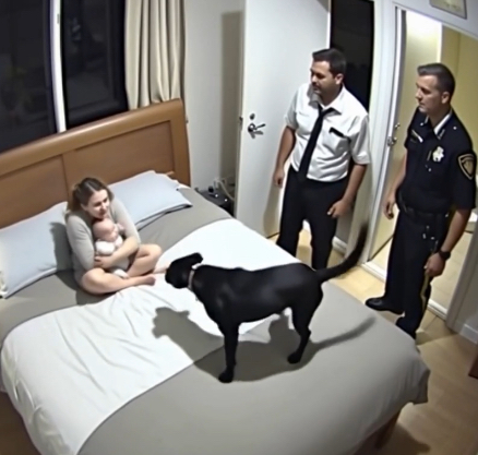 Her Gece, Kara Köpek Bebeğe Hırladı — Ta ki Baba Çağırana Kadar