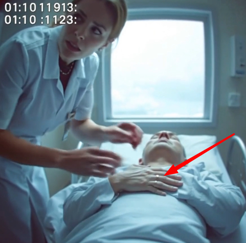 Bir hemşire ölen bir adamdan pahalı bir yüzük çalmak istedi ama o