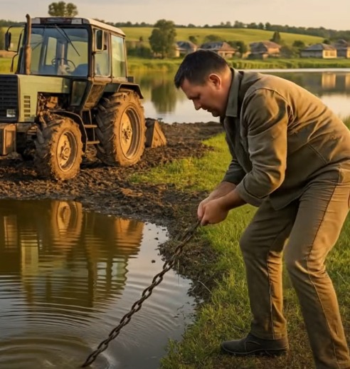 Traktör Sürücüsünün Şaşırtan Buluntu