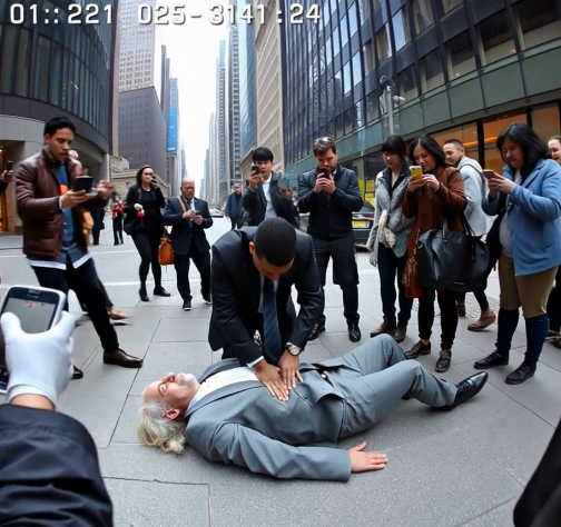 Siyah Bir Adam, Ölmekte Olan Bir Yabancıyı Kurtarmak İçin Hayalindeki İş Görüşmesini Kaçırıyor