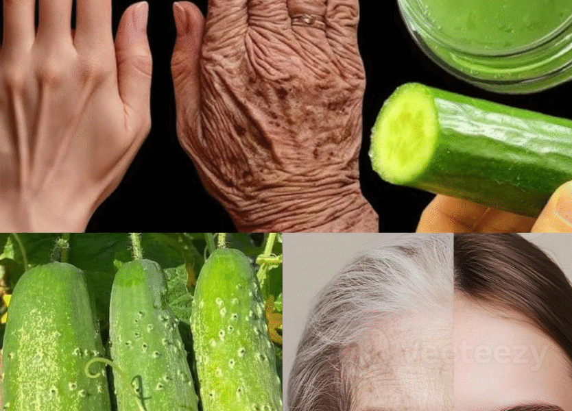 En İyi 5 Sır! Salatalık Yüzünüzdeki Tüm Kırışıklıkları Yok Eder – Yaşlanma Karşıtı Formül