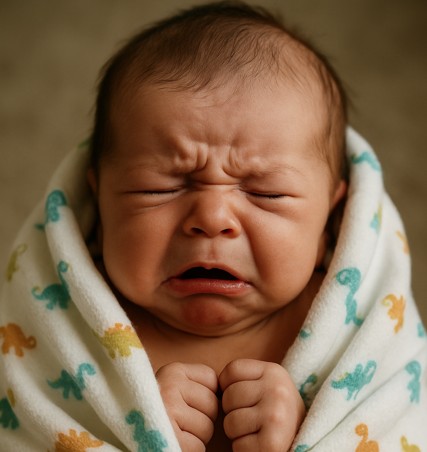 Yeni doğan bebeğim ne yaparsak yapalım bütün gün ağladı – beşiğinde bulduğum şey