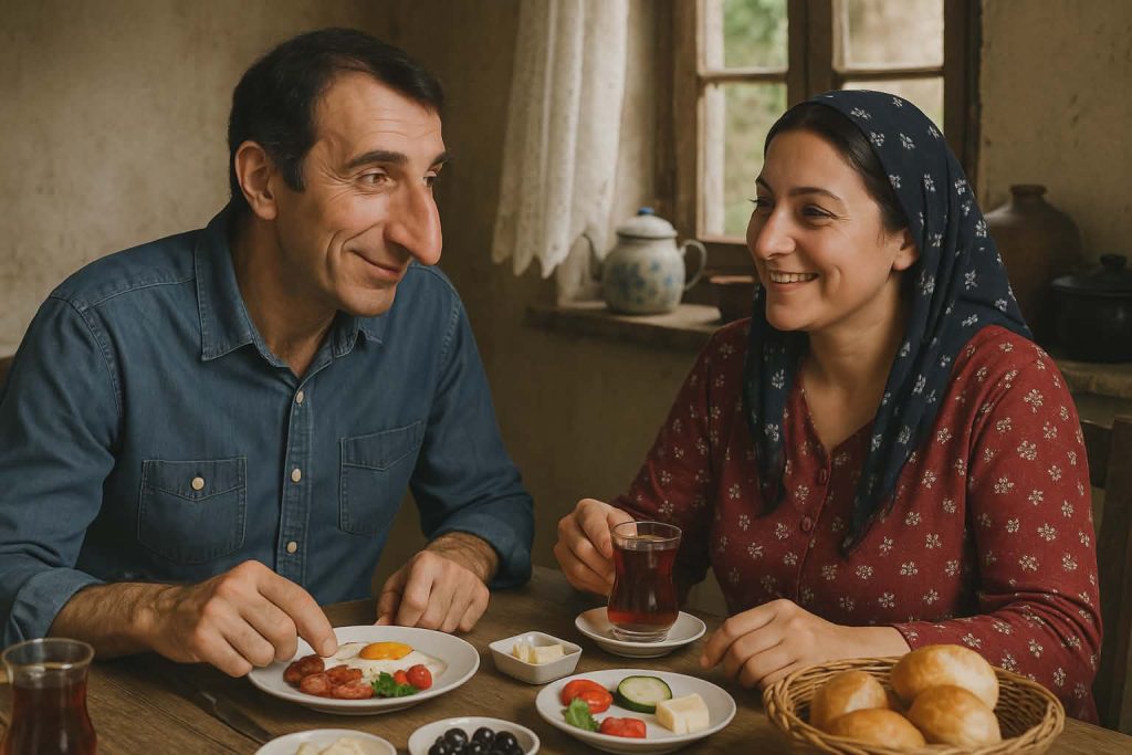 Yeni evlenen Fadimeden Temele cevap