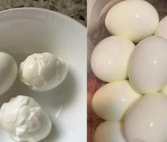 Şefin Mükemmel Soyulmuş Haşlanmış Yumurtalar İçin Akıllıca İpucu