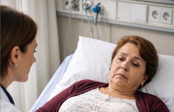 Karnımın bu kadar büyümesine önce güldüm