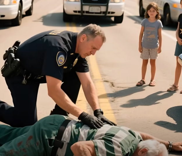 Polis memuru 72 yaşındaki kocamı ateş gibi asfaltın üzerine yüzüstü yatırdı – fısıldadıkları onu kırdı… ama onun benim kim olduğumu bilmediği an