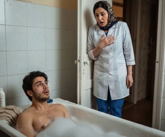 İşini Kaybetmemek İçin Bir Hemşire, Felçli Genç Bir Adamı Yıkamayı Kabul Etti – Ama Banyo Sırasında Gördüğü Bir Şey Onu Korkudan Dondurdu