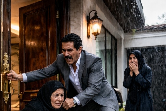 DEFOL BENİM EVİMDEN, PİS YAŞLI KADIN