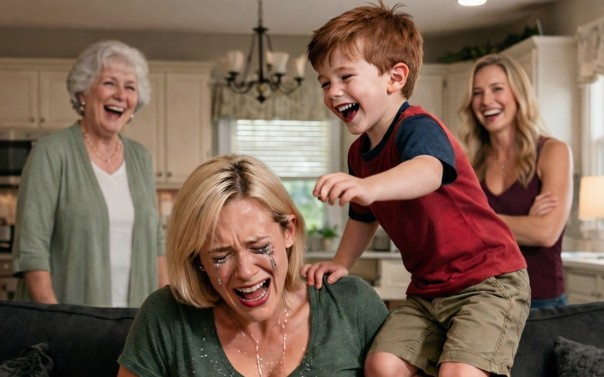 Altı yaşındaki yeğenim karnımın üzerine atladı, gülerek ve “Çık dışarı bebeğim! Çabuk!” diye bağırdı.