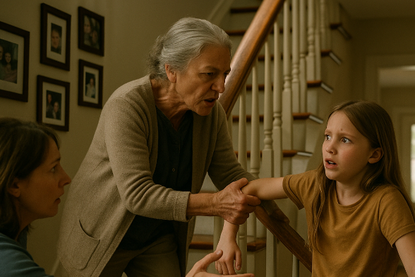 Annem kız kardeşimin yalanına inandı ve 12 yaşındaki kızıma hırsız dedi, sonra saçından sürükleyip merdivenlerden aşağı attı.