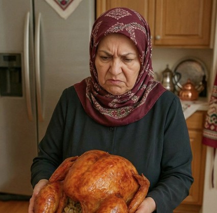 Kayınvalidem Saatlerce Pişirdiğim Yılbaşı Hindisini Çöpe Attı — Ama Kayınpederim Karşı Çıkınca Yüzü Bembeyaz Oldu