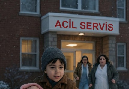 Doğum Servisinde Panik: Altı Yaşındaki Çocuk Gizlice Yeni Doğan Kız Kardeşini Alıp Kış Ortasında Dışarı Kaçınca Doktorlar Çocuğun Nedenini Anlayınca Dehşete Düştüler