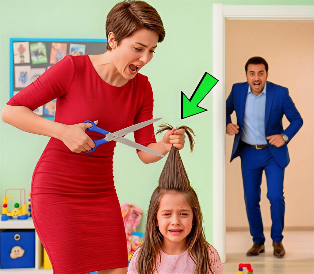 MİLYONER ERKEN GELİNCE, ÜVEY ANNENİN KIZINA YAPTIĞINI GÖRÜP PANİĞE KAPILDI