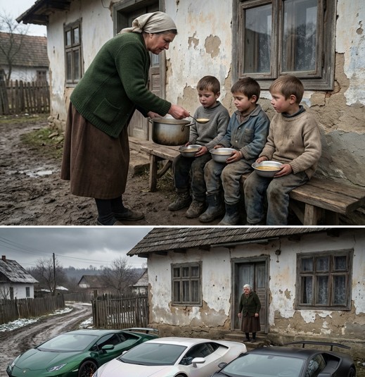 Yoksul bir kadın üç yetime acıdı ve onlara sıcak çorba verdi, yirmi yıl sonra da tezgahının önüne üç lüks araba yanaştı: Sonrasında yaşananlar herkesi şoka uğrattı