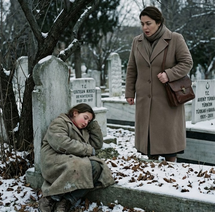 Kocamın mezarını her gün ziyaret ederdim… ta ki bir gün orada donmak üzere olan bir kız çocuğu bulana kadar.