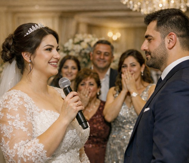 Düğün günümde, müstakbel eşim tam nikâh kürsüsünün önünde kulağıma fısıldadı: “Ailen iflas etti. Parasızken sana neden ihtiyacım olsun ki?”