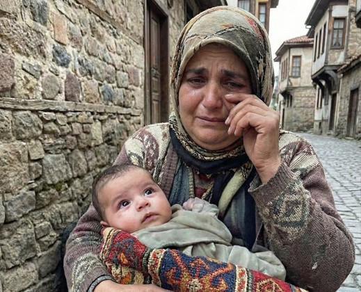 Bir öğleden sonra, her zamankinden daha erken eve döndüğümde, rahmetli kızımı hatırlattığı için bebeğiyle birlikte bir dilenciyi evime aldım.