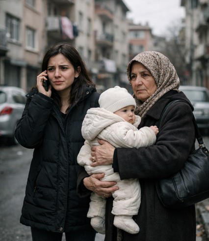 Evimin önünde, tanımadığım yaşlı bir kadın aniden bileğimi tuttu ve usulca fısıldadı: “İçeri girme, babanı ara.” Ama babam neredeyse sekiz yıldır ölü olduğuna göre onu nasıl arayabilirdim ki?